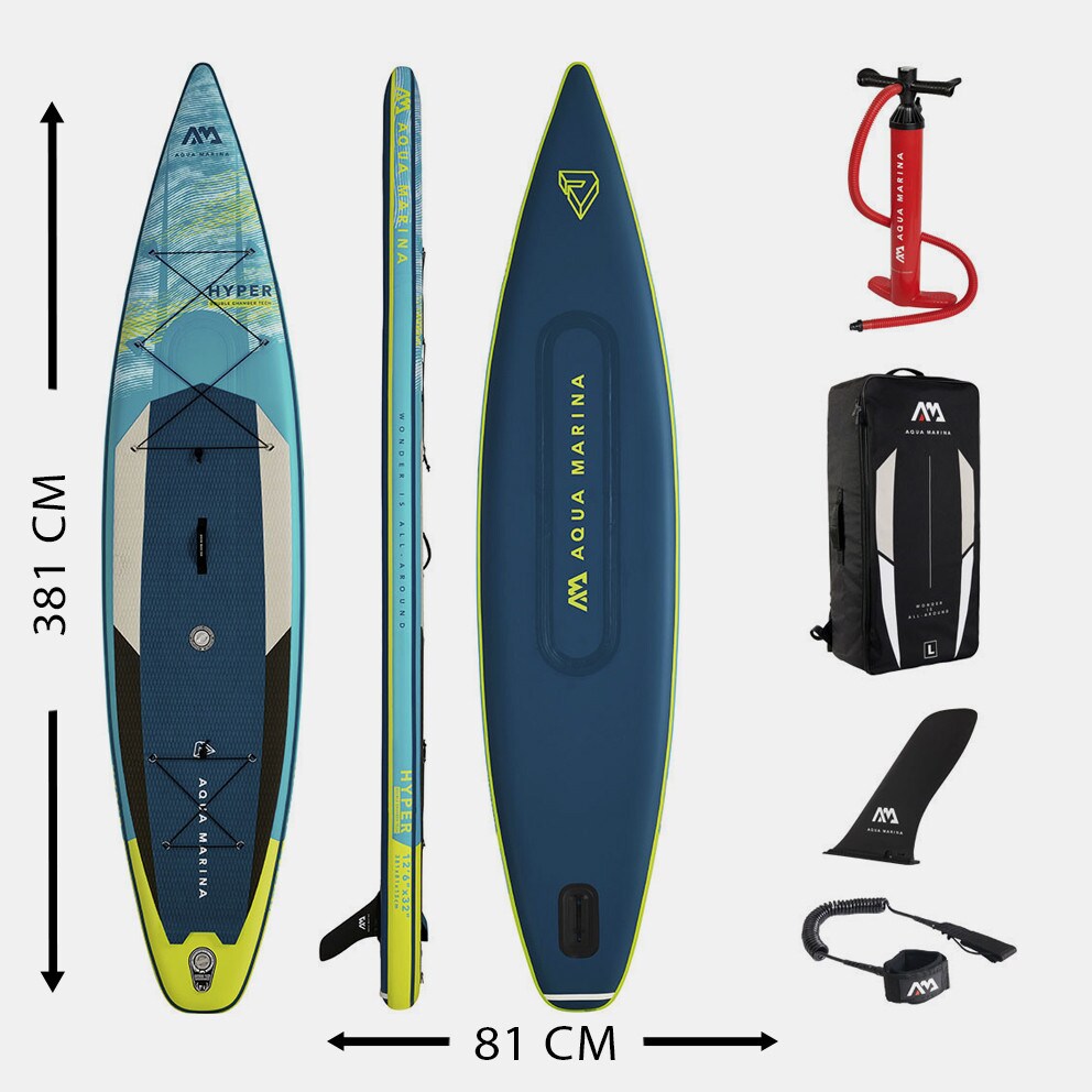 Aqua Marina Am Sup Hyper 381X81X15Cm 170Kg Bt-21Hy