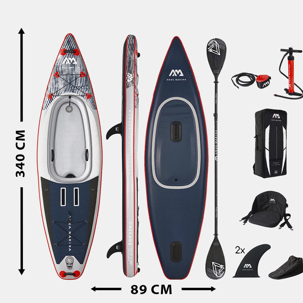 Aqua Marina Versatile Hybrid Sup-Kayak Cascade 11'2'' 340X89X20C