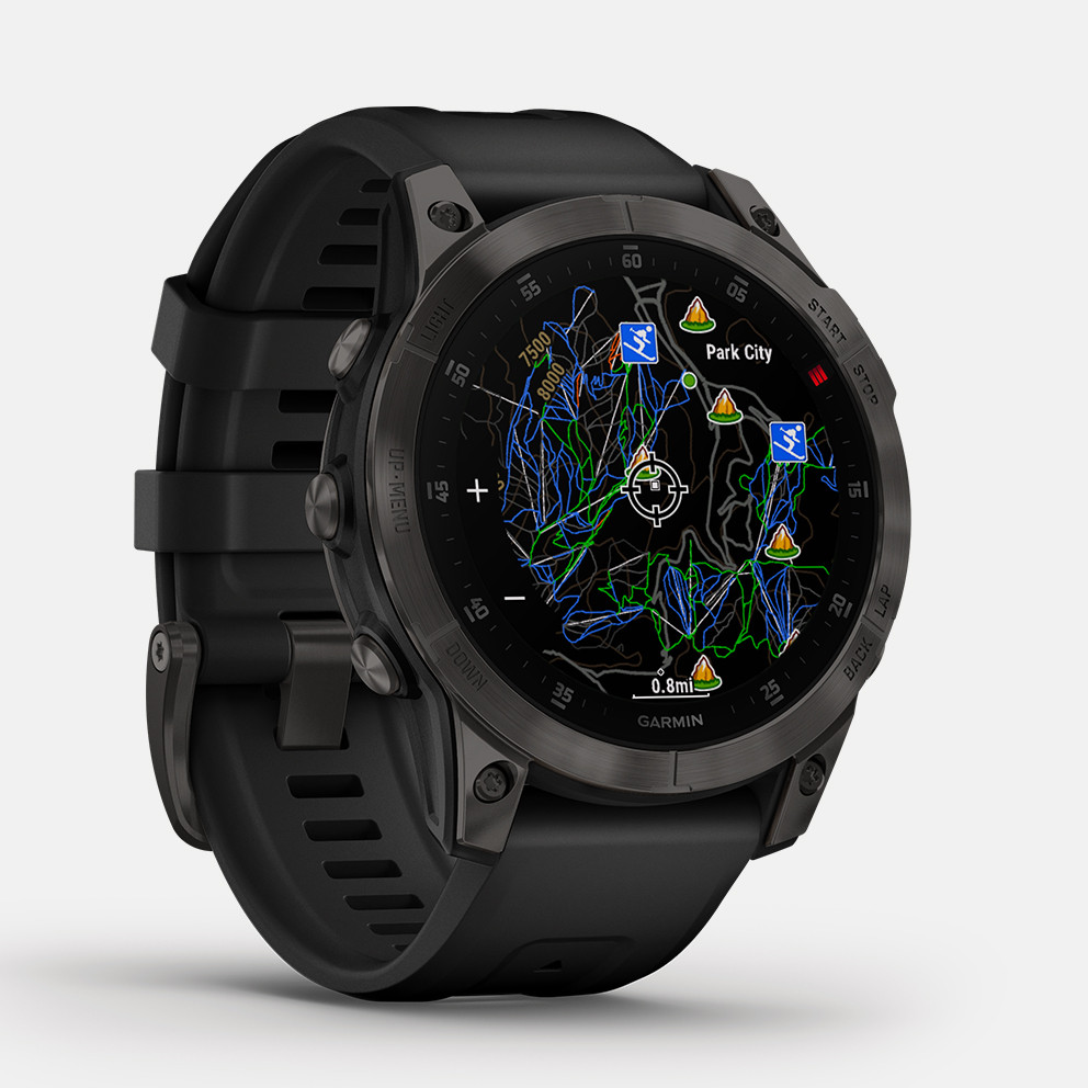 GARMIN epix Sapphire Titanium Unisex Smartwatch