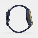 GARMIN Venu Sq Music Navy With Light Gold Bezel