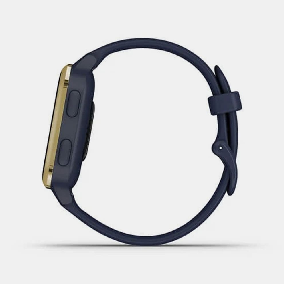 GARMIN Venu Sq Music Navy With Light Gold Bezel