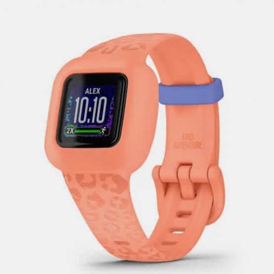 GARMIN Vivofit Jr. 3 Peach Leopard