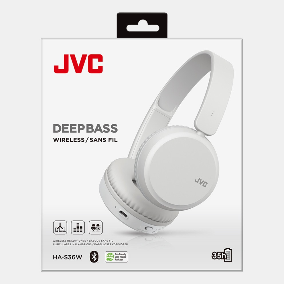 JVC Flat foldable, wireless headphones