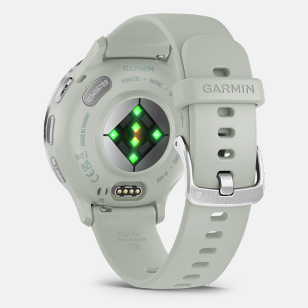 GARMIN Venu 3S Silver with Sage Gray