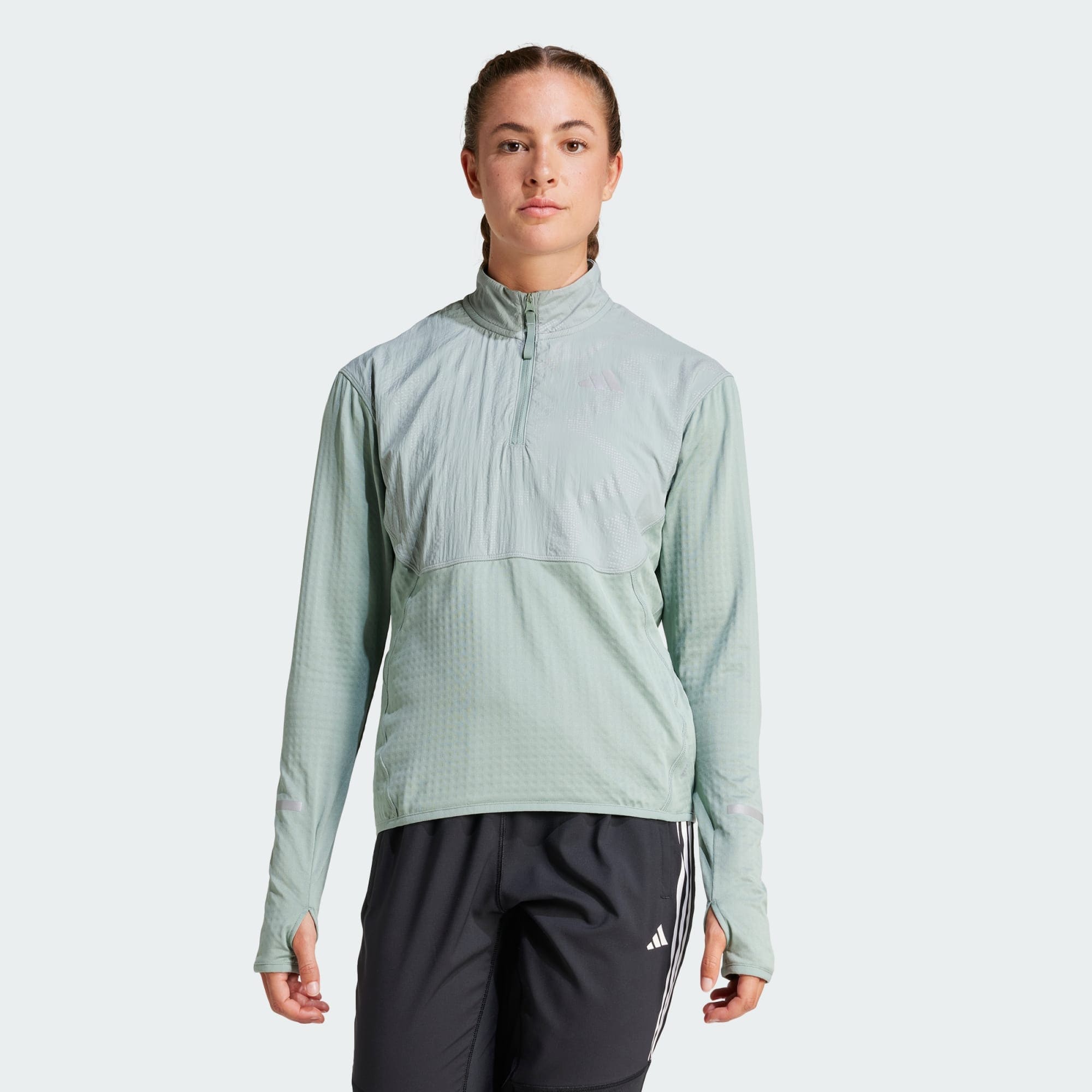  adidas Ultimate Hi Vis Reflective 1/2-Zip Top (9000221173_65890) 2025
