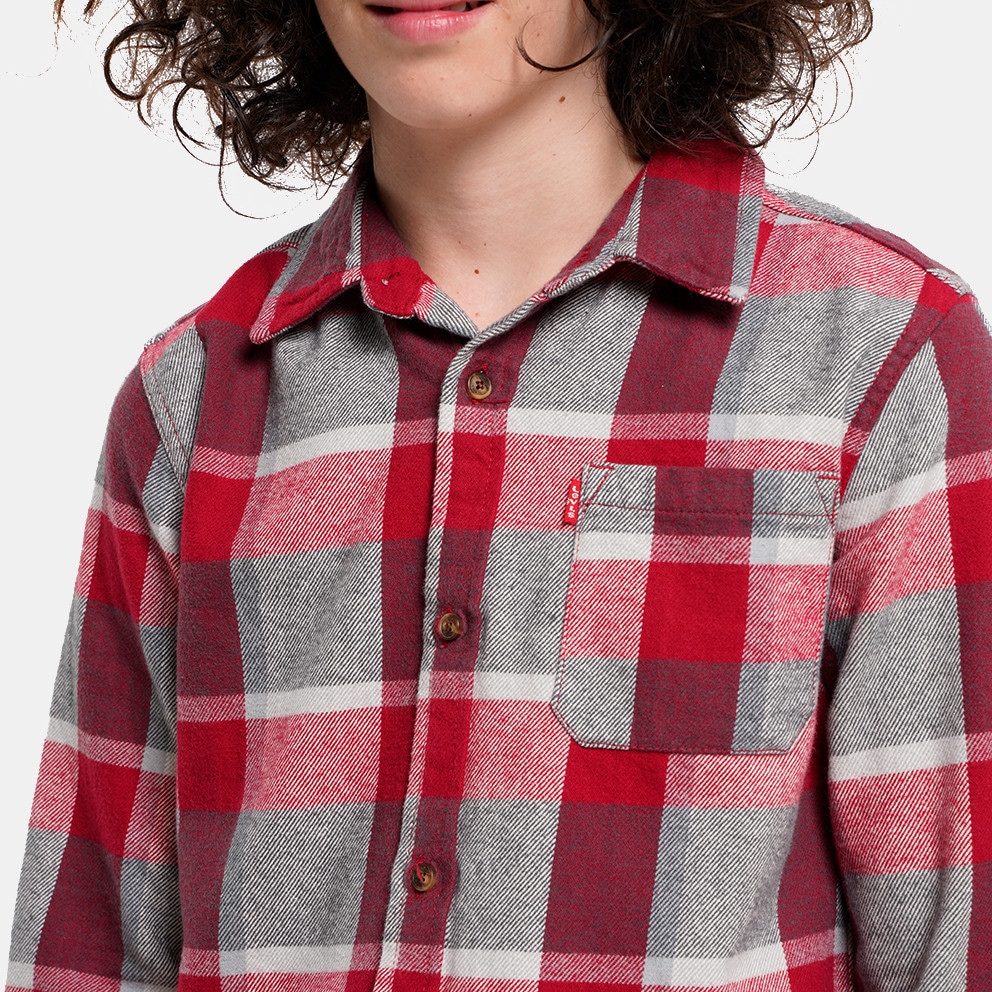 Levi's Flannel Regular Fit Παιδικό Πουκάμισο