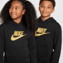Nike Sportwear Club Fleece Gold Παιδική Μπλούζα με Κουκούλα