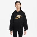 Nike Sportwear Club Fleece Gold Παιδική Μπλούζα με Κουκούλα