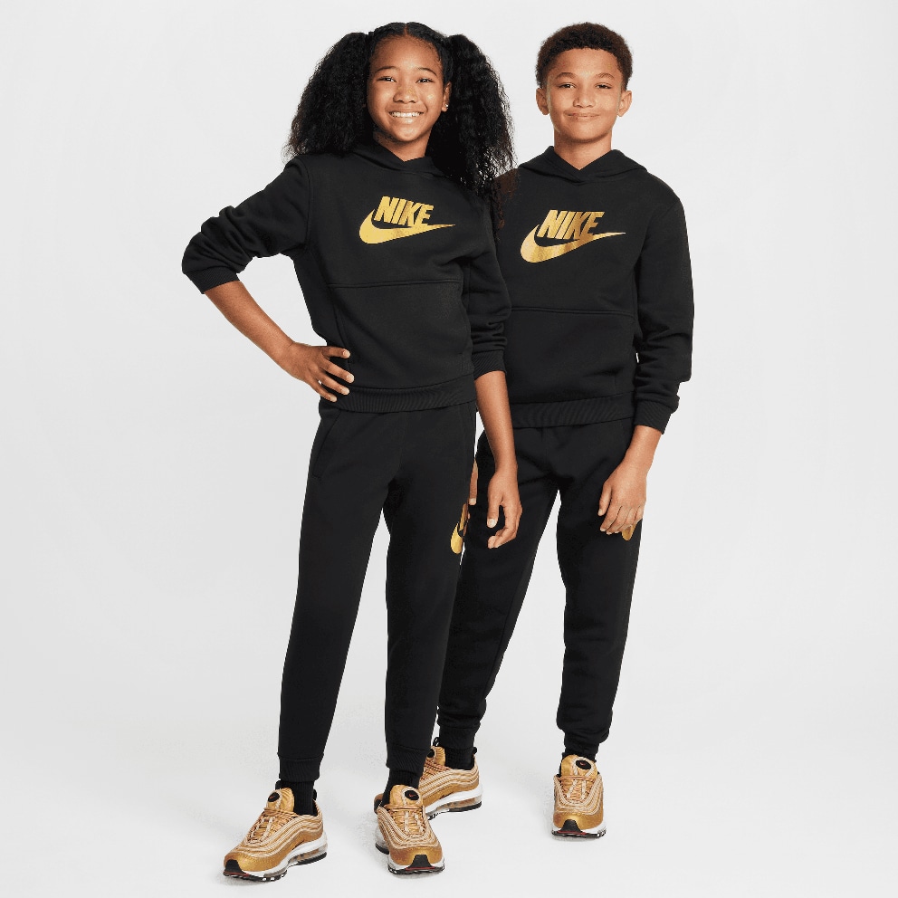 Nike Sportwear Club Fleece Gold Παιδική Μπλούζα με Κουκούλα