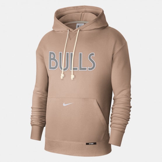 Nike Chicago Bulls Standard Issue City Edition Ανδρική Μπλούζα με Κουκούλα