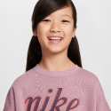 Nike G Nsw Club Flc Bxy Crw Gx Star Παιδική Μπλούζα Μακρύ Μανίκι