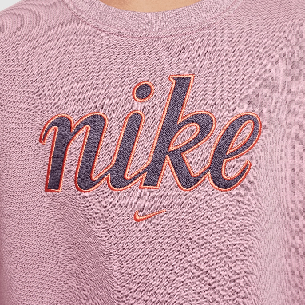 Nike G Nsw Club Flc Bxy Crw Gx Star Παιδική Μπλούζα Μακρύ Μανίκι