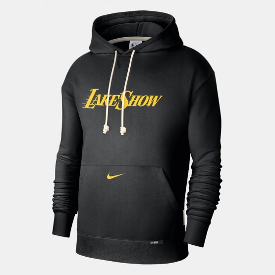 Nike Los Angeles Lakers Standard Issue City Edition Ανδρική Μπλούζα με Κουκούλα