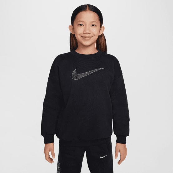 Nike G Nsw Club Flc Os Crew Shne Παιδικό Φούτερ