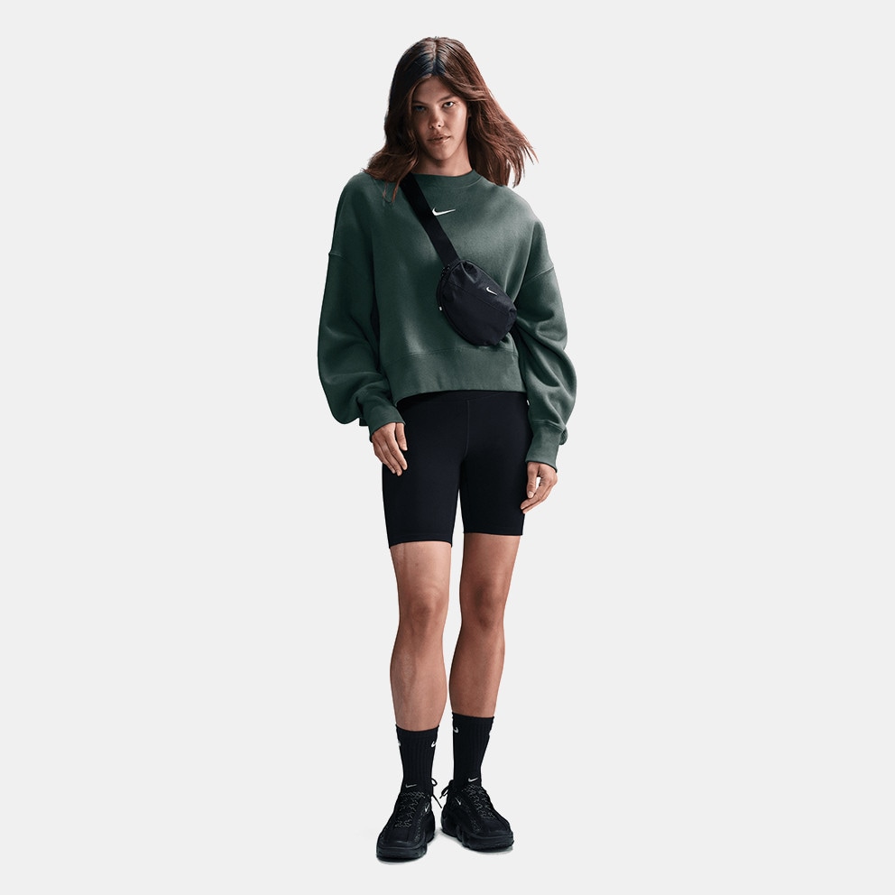 Nike Steertwear Club Flee Crew LBR Γυναικεία Μπλούζα Μακρύ Μανίκι