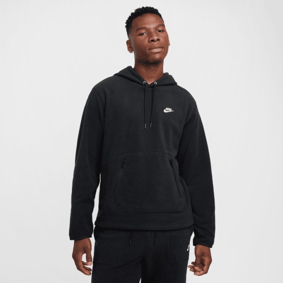 Nike Club Winterized Ανδρική Μπλούζα με Κουκούλα