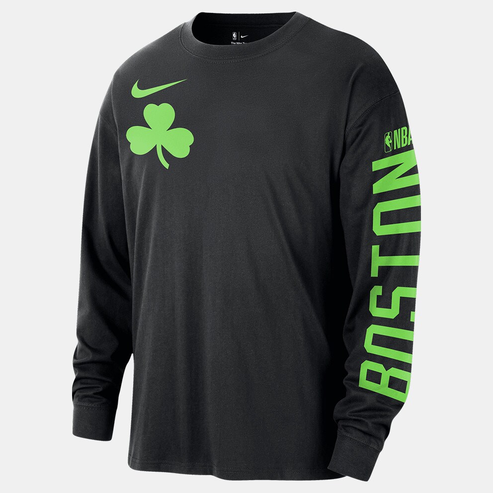 Nike Boston Celtics Courtside City Edition Ανδρική Μακρυμάνικη Μπλούζα