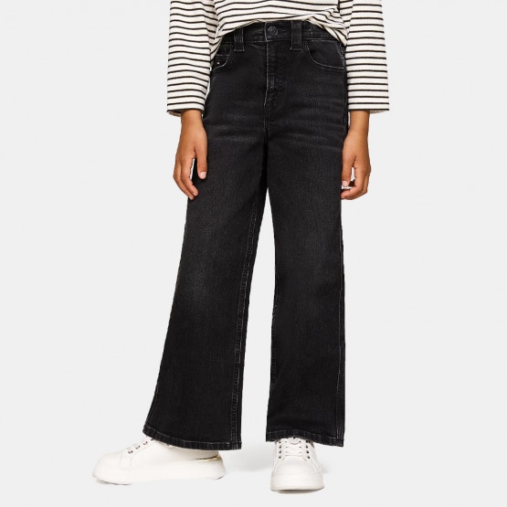 Tommy Jeans Mabel Black Wash Kids' Pants