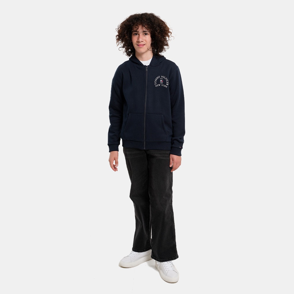 Tommy Jeans Nautical Arch Fleece Reg Zipup