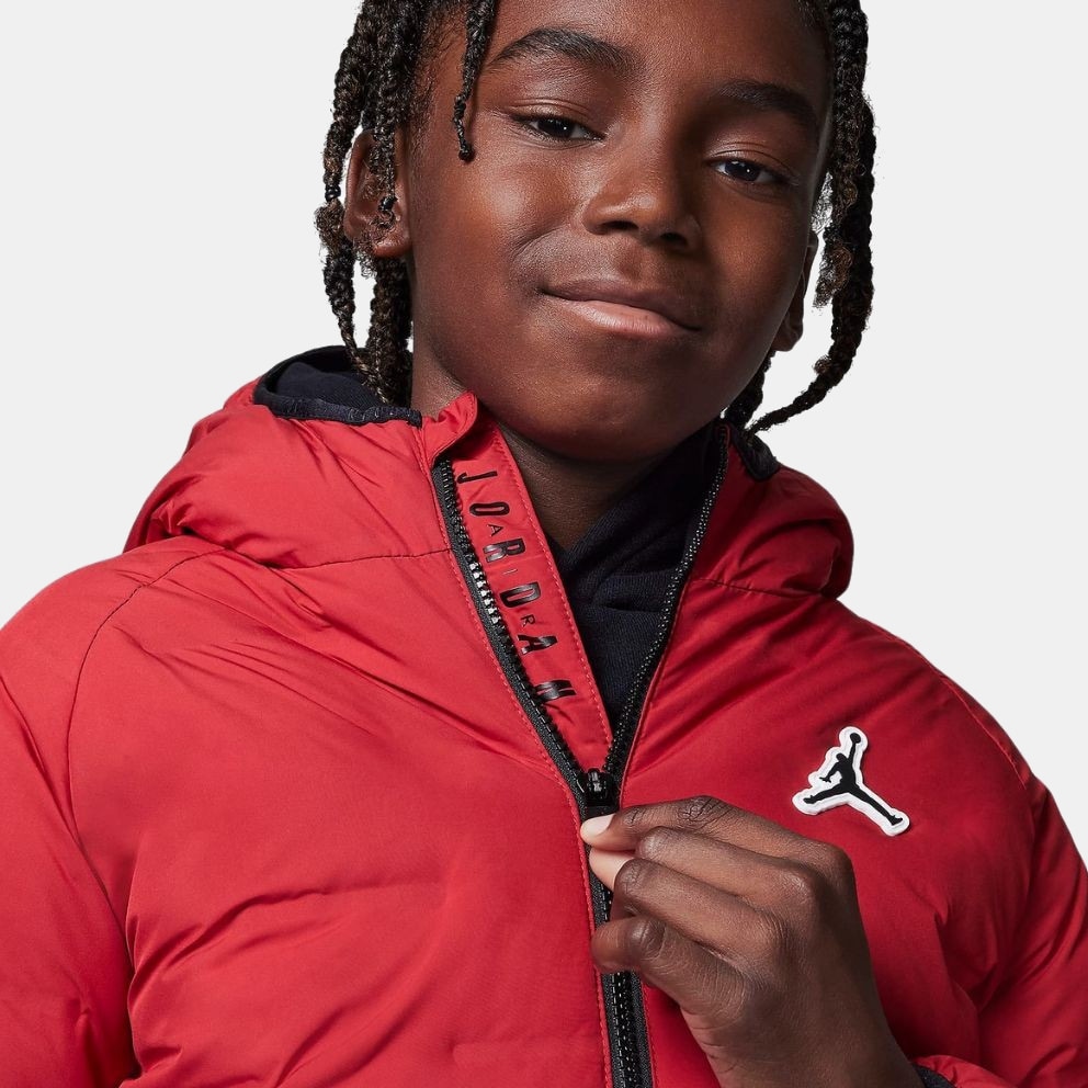 Jordan puffer jacket red clearance