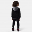 Jordan Blocked Rib Full-Zip Kids' Tracksuit Set