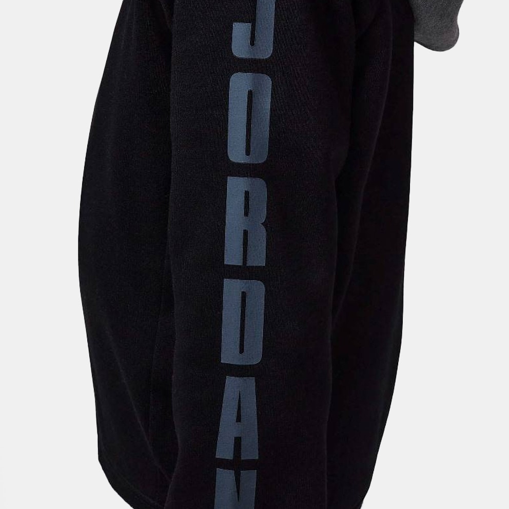 Jordan Blocked Rib Full-Zip Kids' Tracksuit Set
