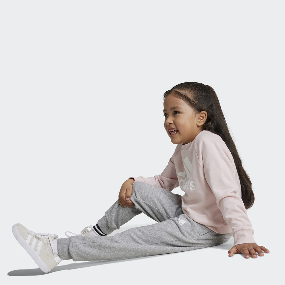 adidas Logo French Terry Παιδικό Σετ Φόρμας