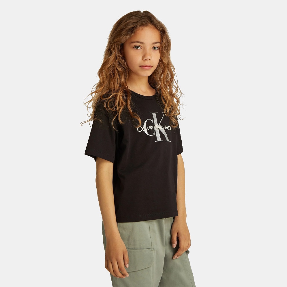 Calvin Klein Glitter Monogram Kids T-Shirt