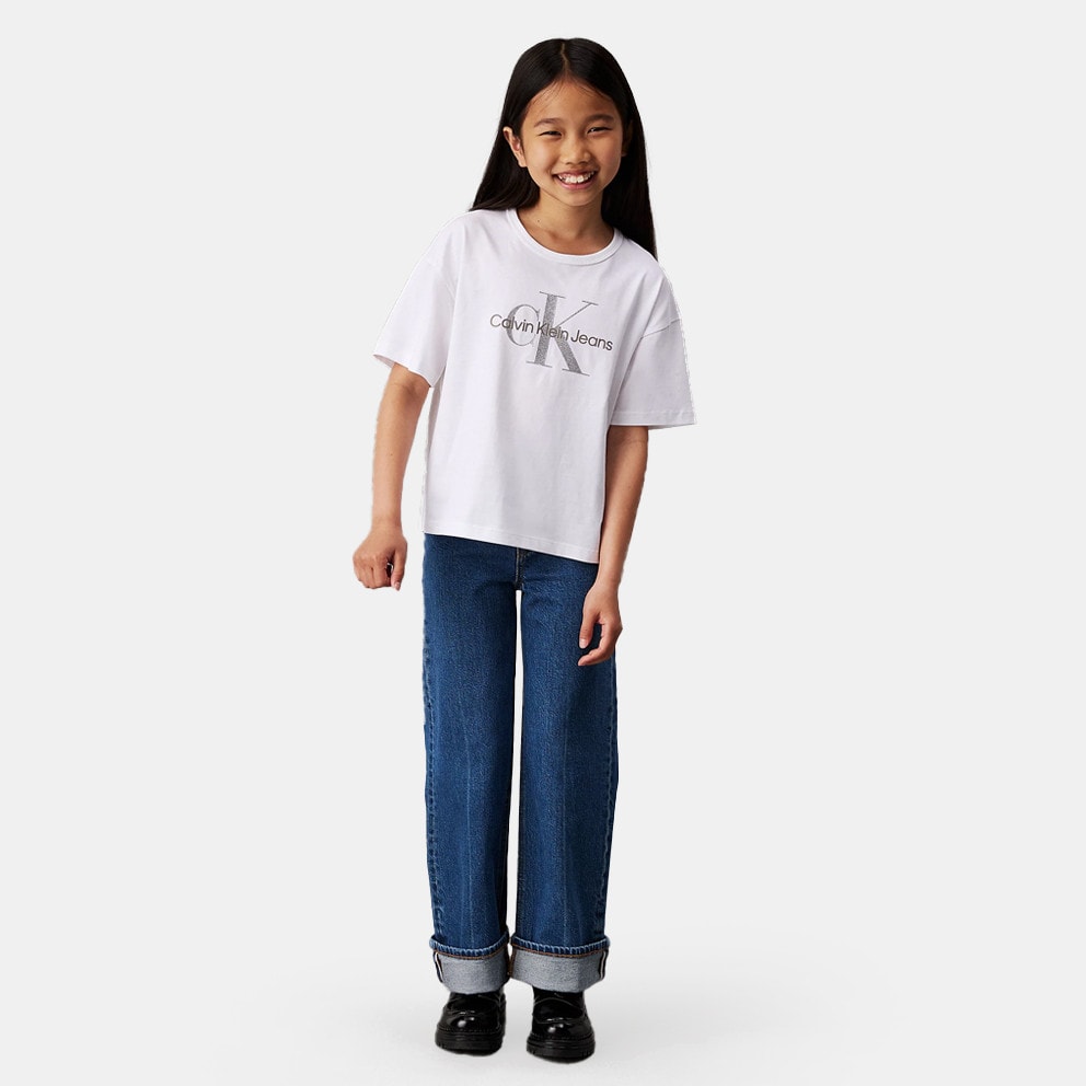 Calvin Klein Glitter Monogram Kids T-Shirt