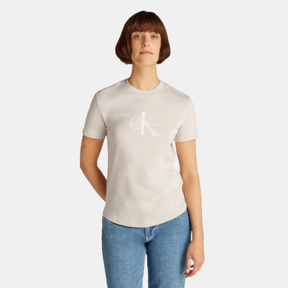  Calvin Klein Glossy Monologo Γυναικείο T-Shirt (9000211672_5583) 2025
