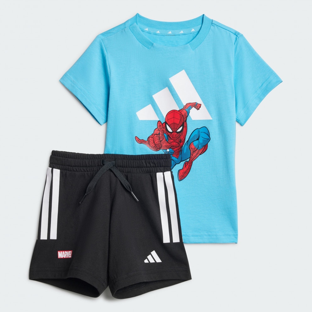 adidas Sportswear Marvel Spiderman Παιδικό Σετ Φόρμας