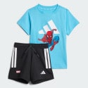 adidas Sportswear Marvel Spiderman Παιδικό Σετ Φόρμας