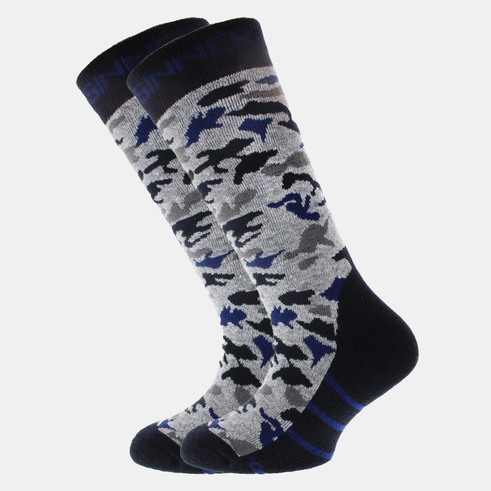 Sinner Kids Boys Ski Camo Kids' Socks