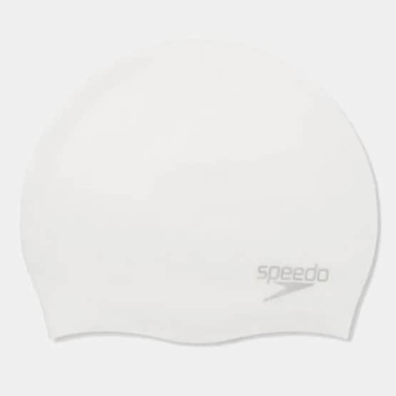 Speedo Plain Moulded Silicone Cap Σκουφάκι Εισ.