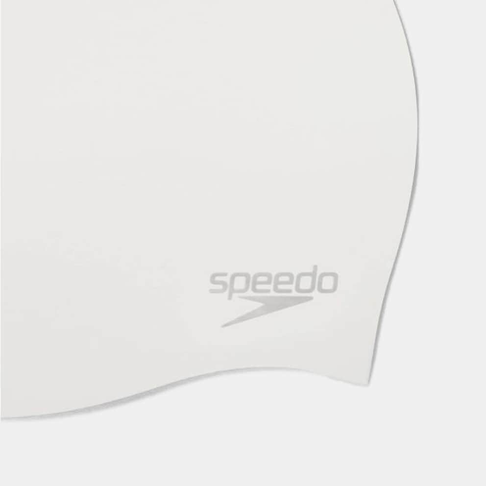 Speedo Plain Moulded Silicone Cap Σκουφάκι Εισ.