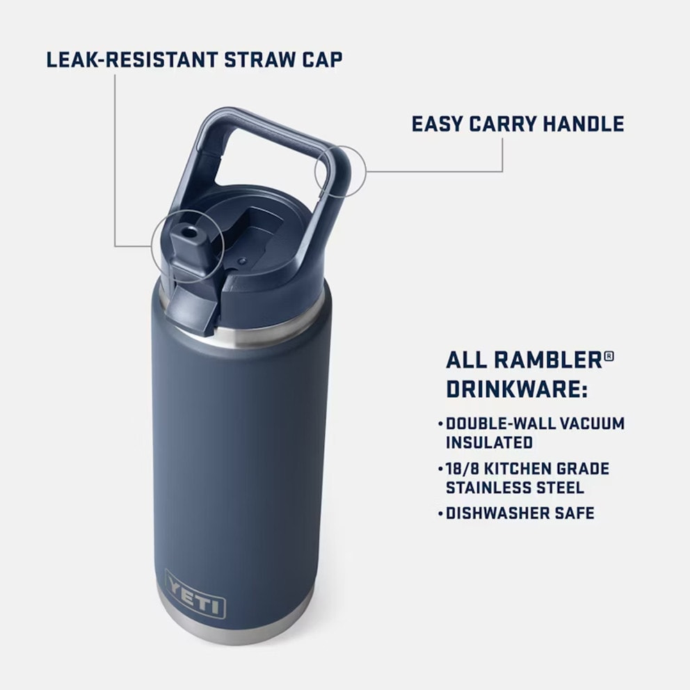 YETI Rambler Straw Bottle 26Oz
