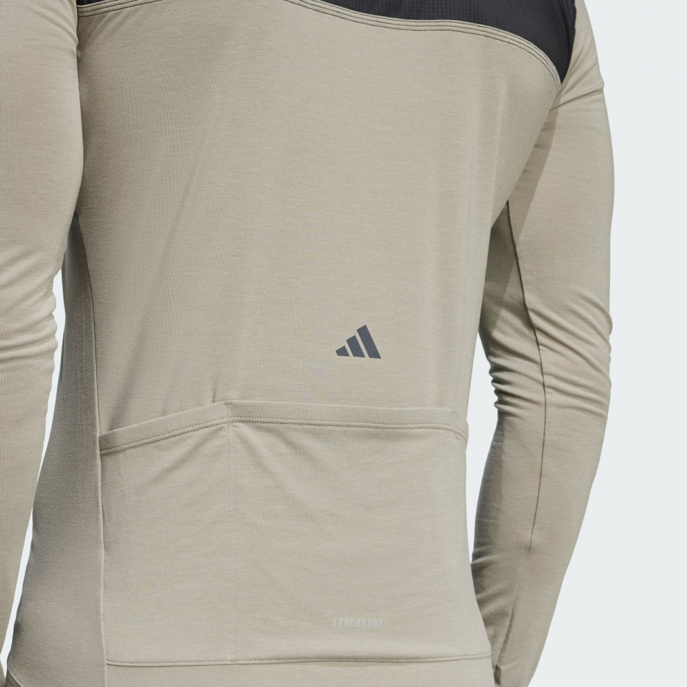 adidas The Gravel Cycling Long Sleeve Jersey