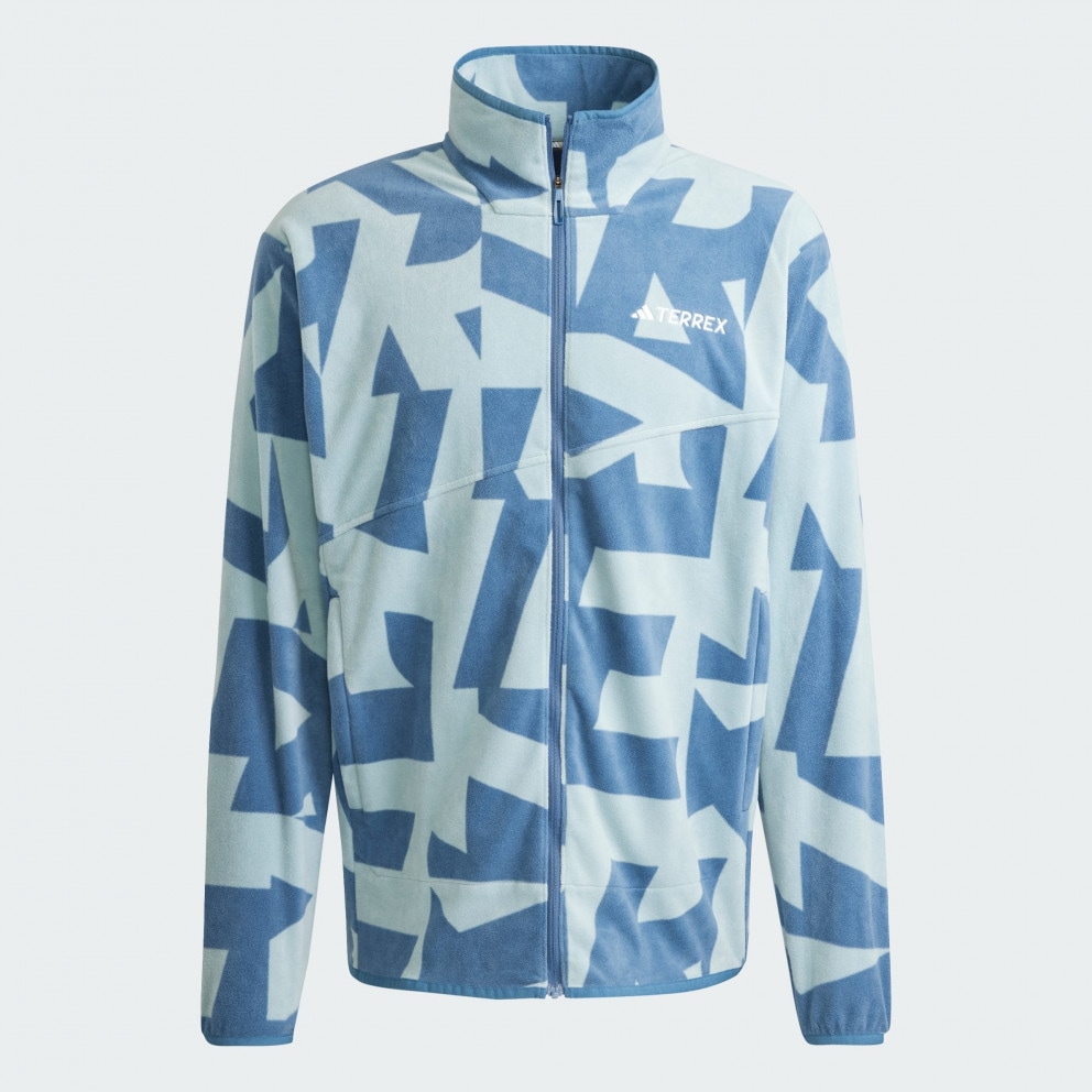 adidas Terrex Multi Printed Full-Zip Fleece Jacket