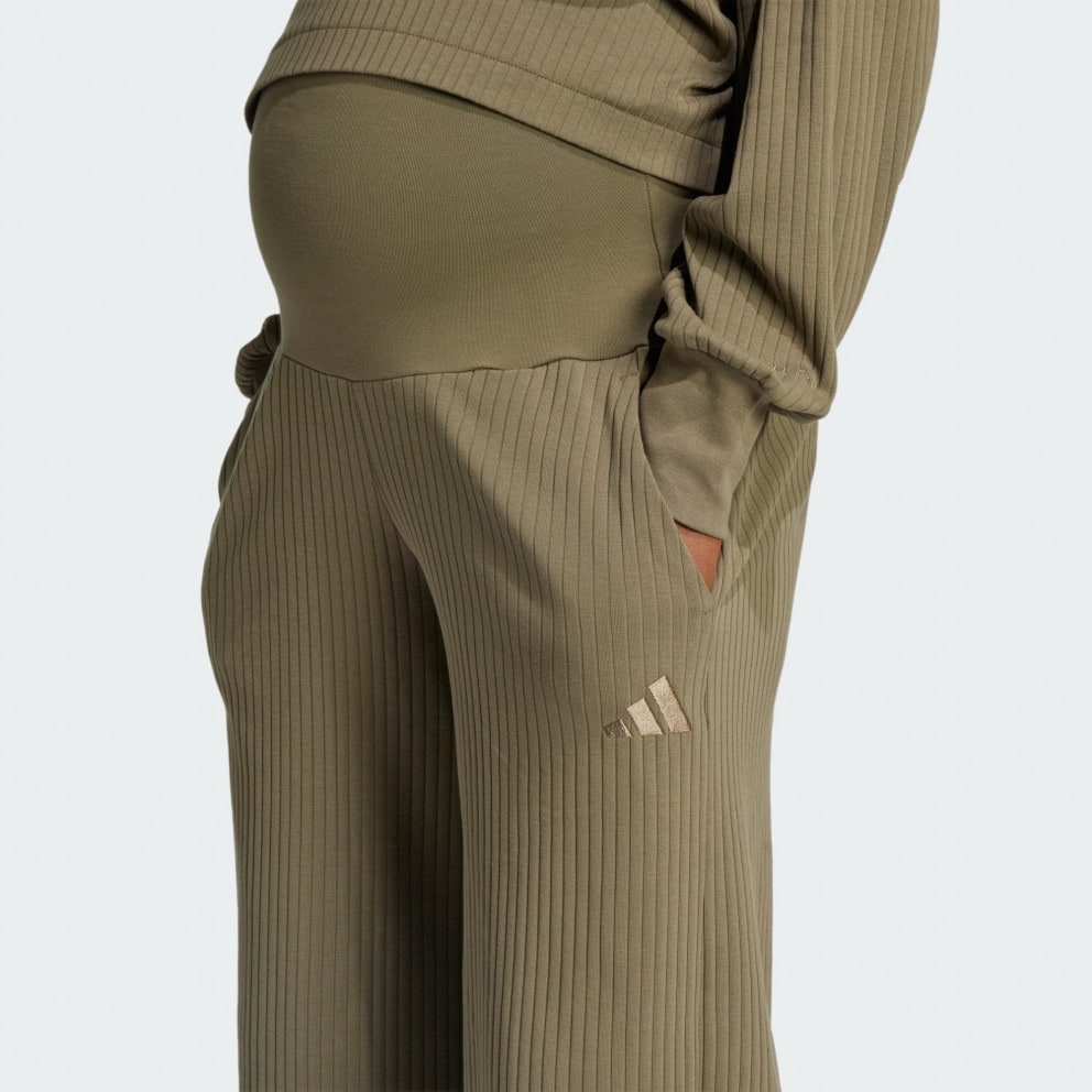adidas sportswear Rib High-Waist 7/8 Pants (Maternity)