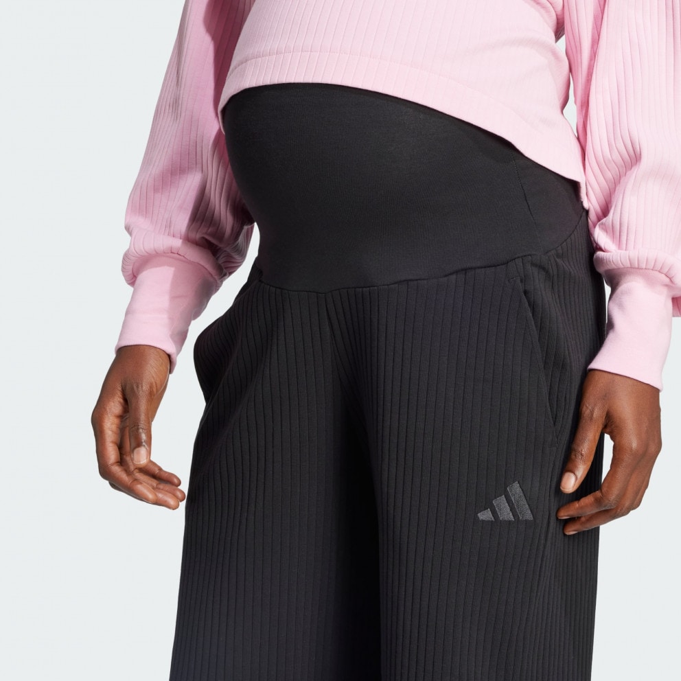 adidas sportswear Rib High-Waist 7/8 Pants (Maternity)