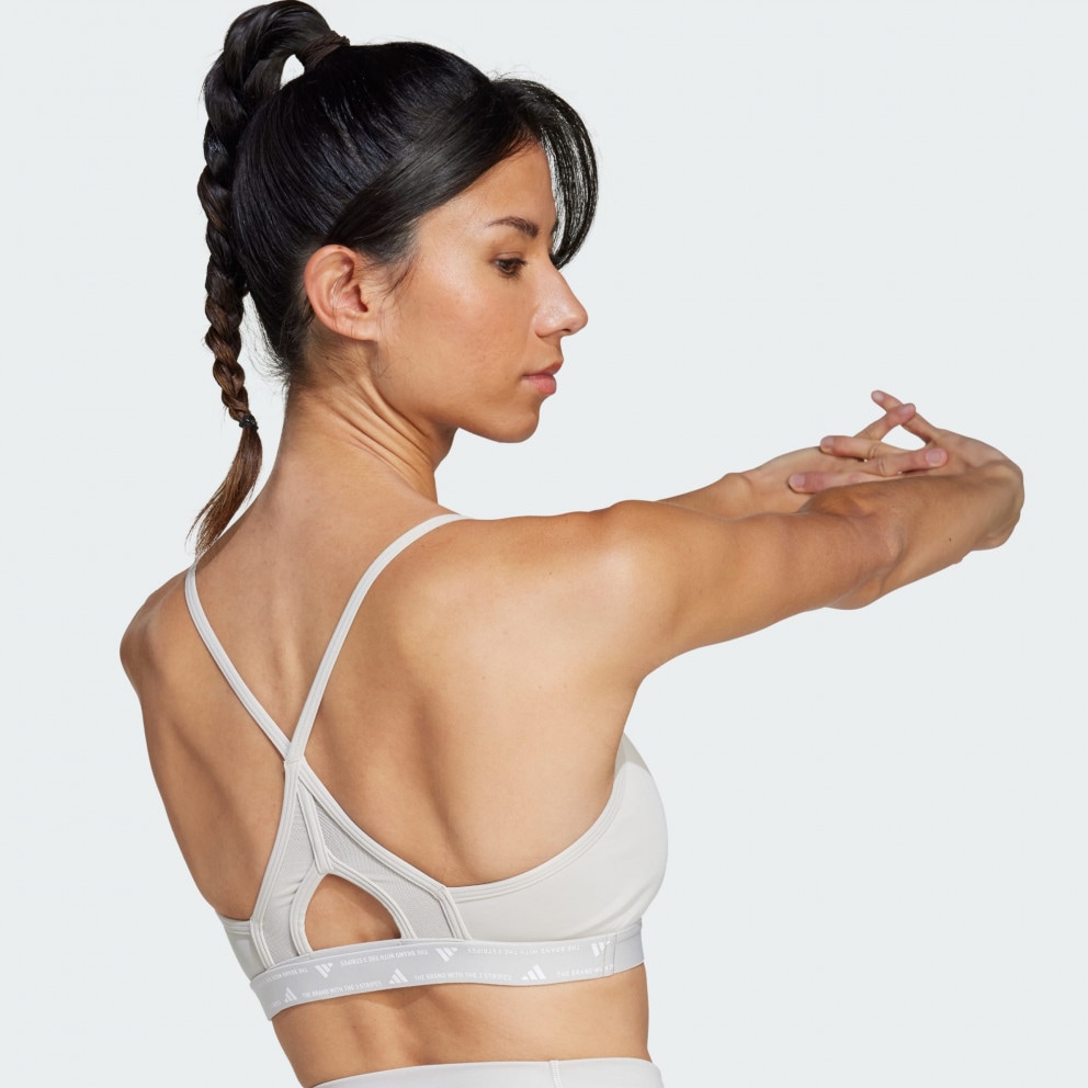 adidas Aeroreact Training 3-Stripes Bra