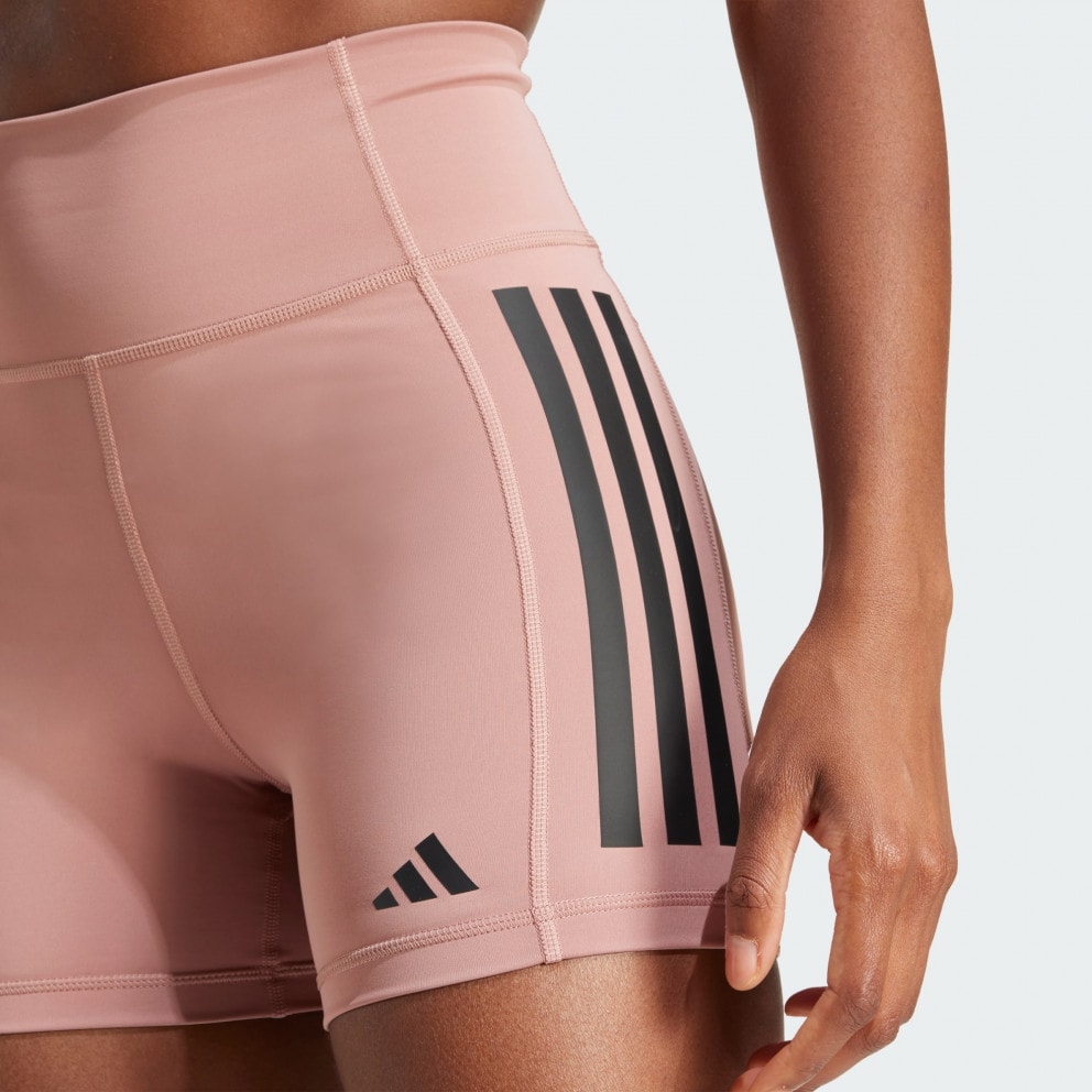 adidas Optime 3-Stripes 1/4 Short Leggings