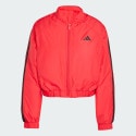 adidas sportswear Essentials 3-Stripes Insulated Crop Bomber Jacket