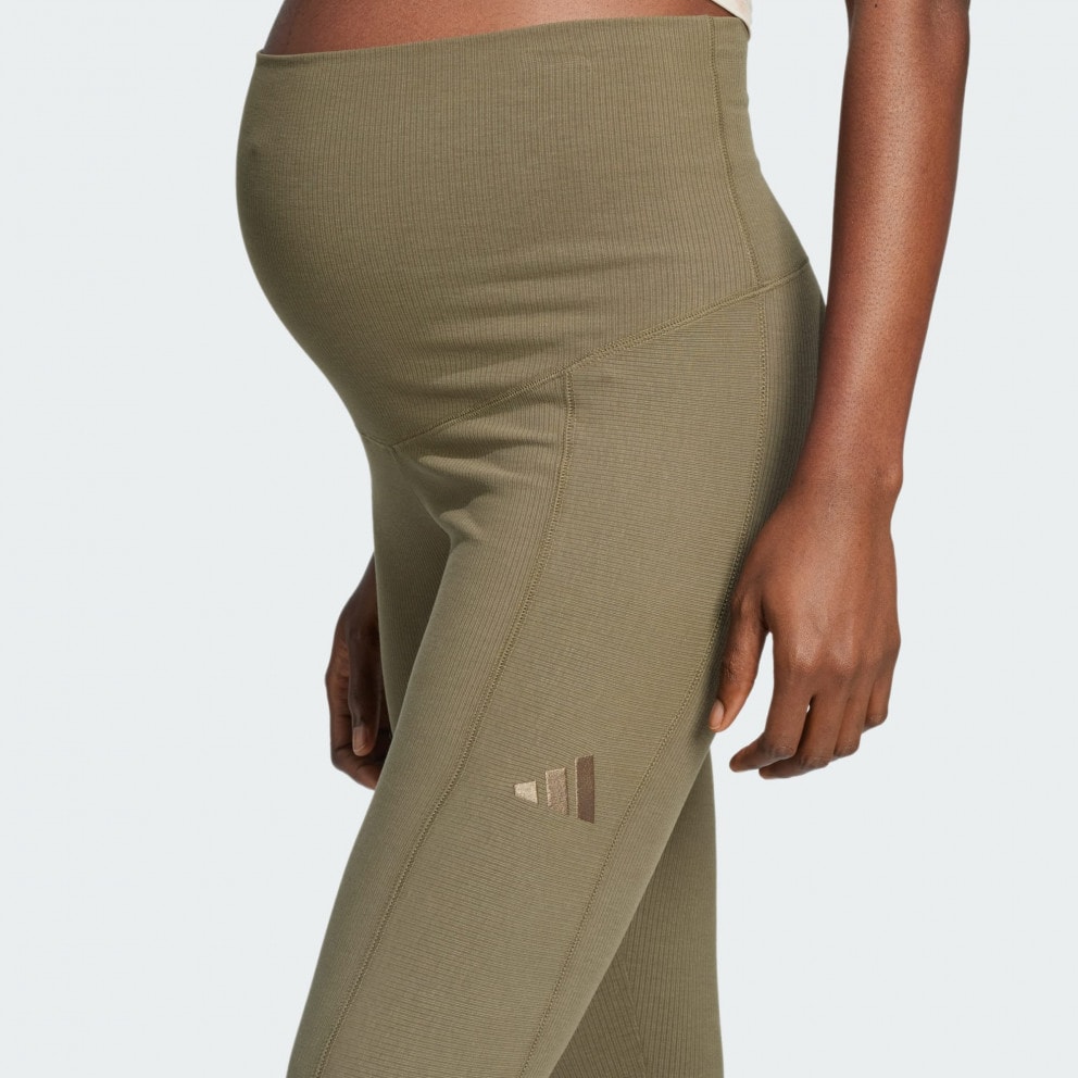 adidas sportswear Rib High-Waist 7/8 Leggings (Maternity)