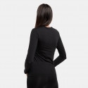 Target Crewneck Thermal Polyester Peached Inside