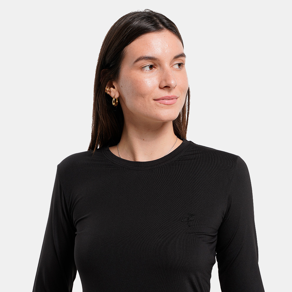 Target Crewneck Thermal Polyester Peached Inside