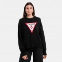 Guess Big Triangl Γυναικεία Μπλούζα Φούτερ