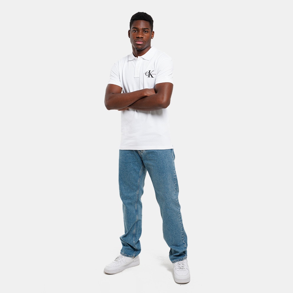 Calvin Klein Monologo Ανδρικό Polo T-Shirt