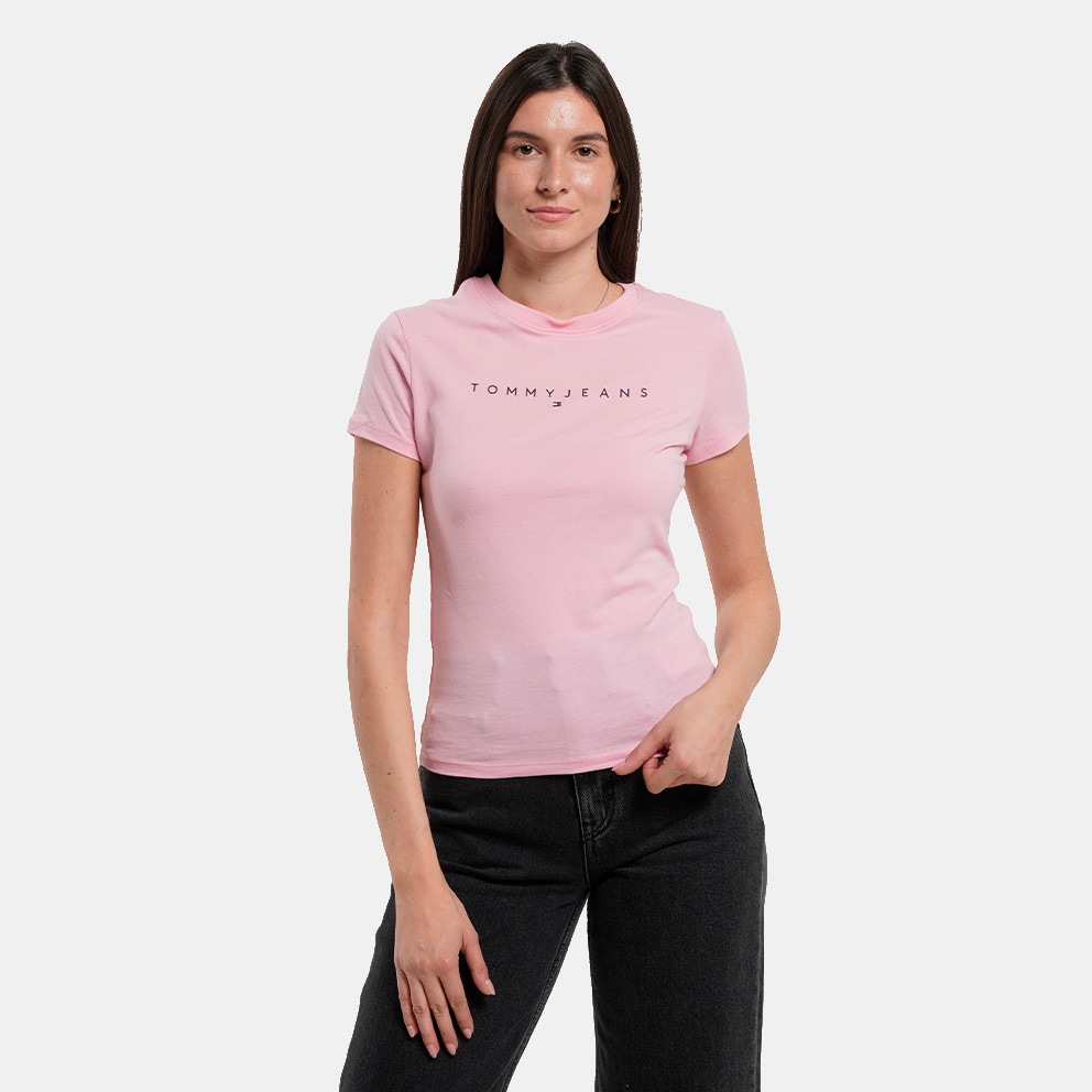  Tommy Jeans Slim Linear Γυναικείο T-Shirt (9000211738_82726) 2025