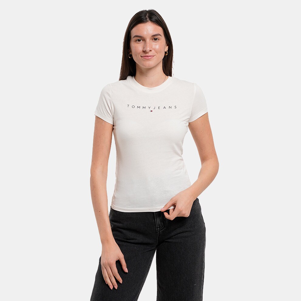 Tommy Jeans Slim Linear Γυναικείο T-Shirt